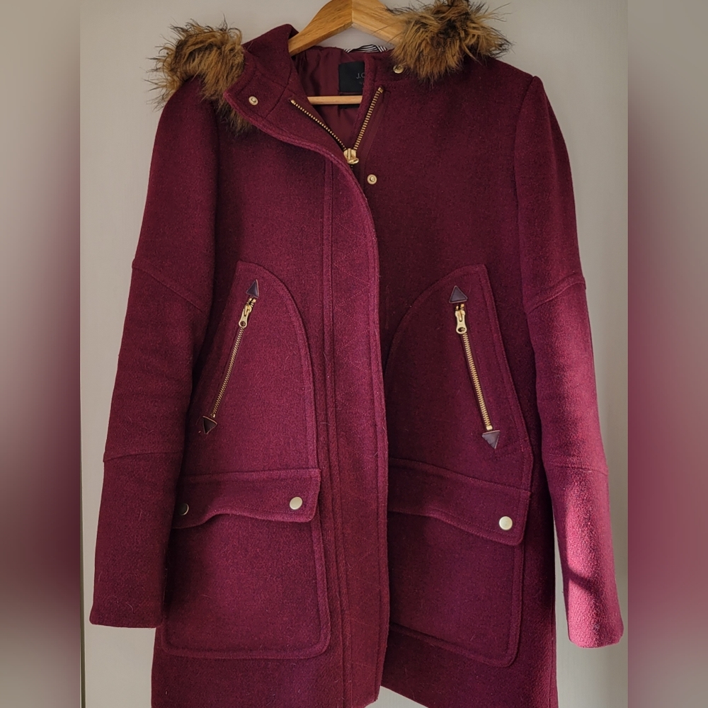 J Crew Stadium Cloth Parka - Picture 3 of 11